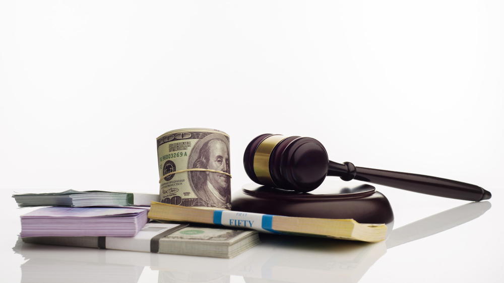 Gavel and fines