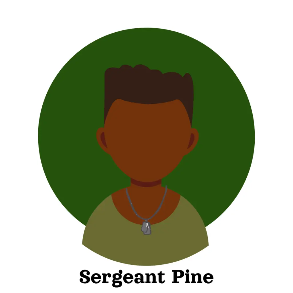 A young army man icon