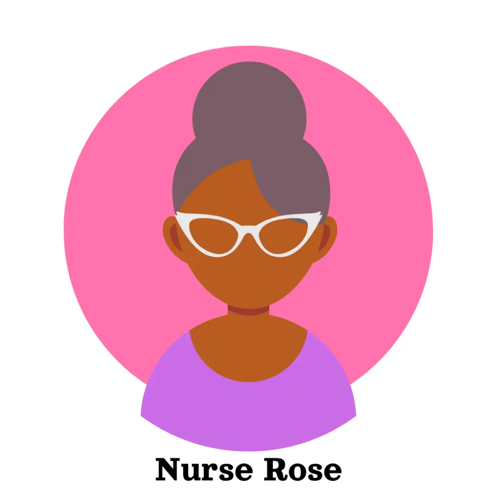 An elderly woman icon